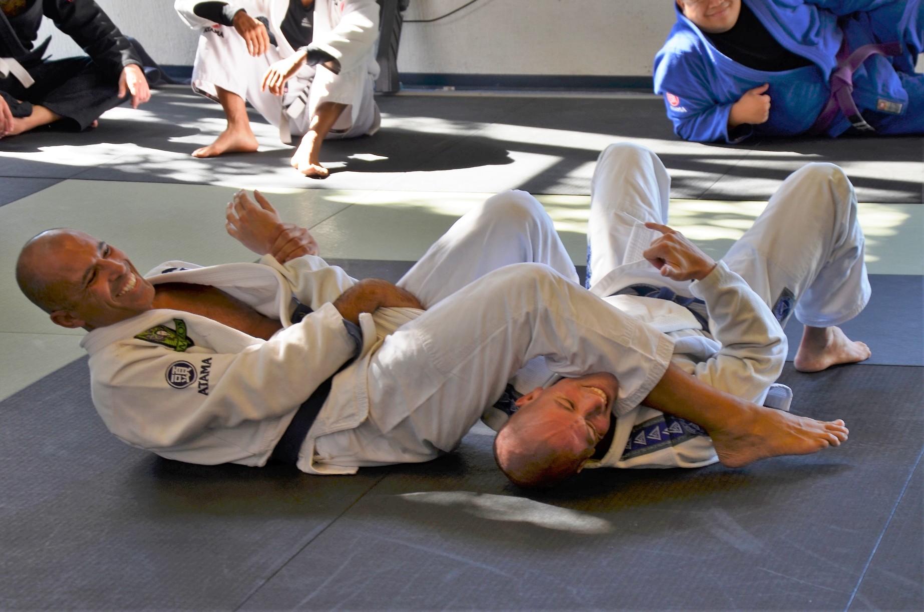 Todd doing jiu jitsu